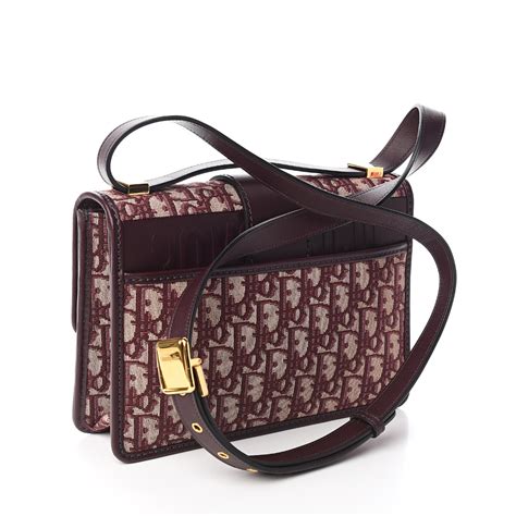 dior burgundy bag|burgundy dior oblique 30 montaigne.